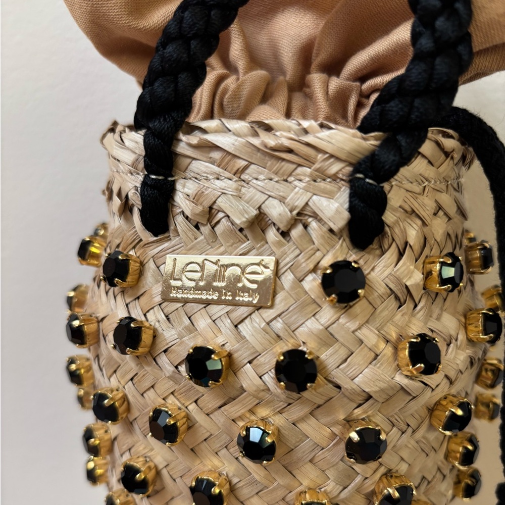 Lenin Tiny Double Bag. Mini Basket Bag. Evening B… - image 2